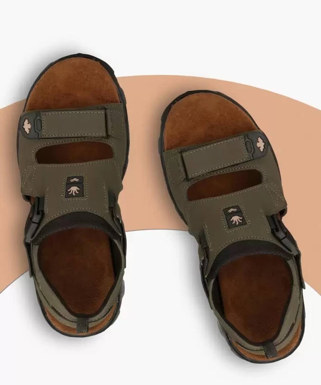 Shopsy Biggie Men Olive Brown Casual Shoes - Image 1