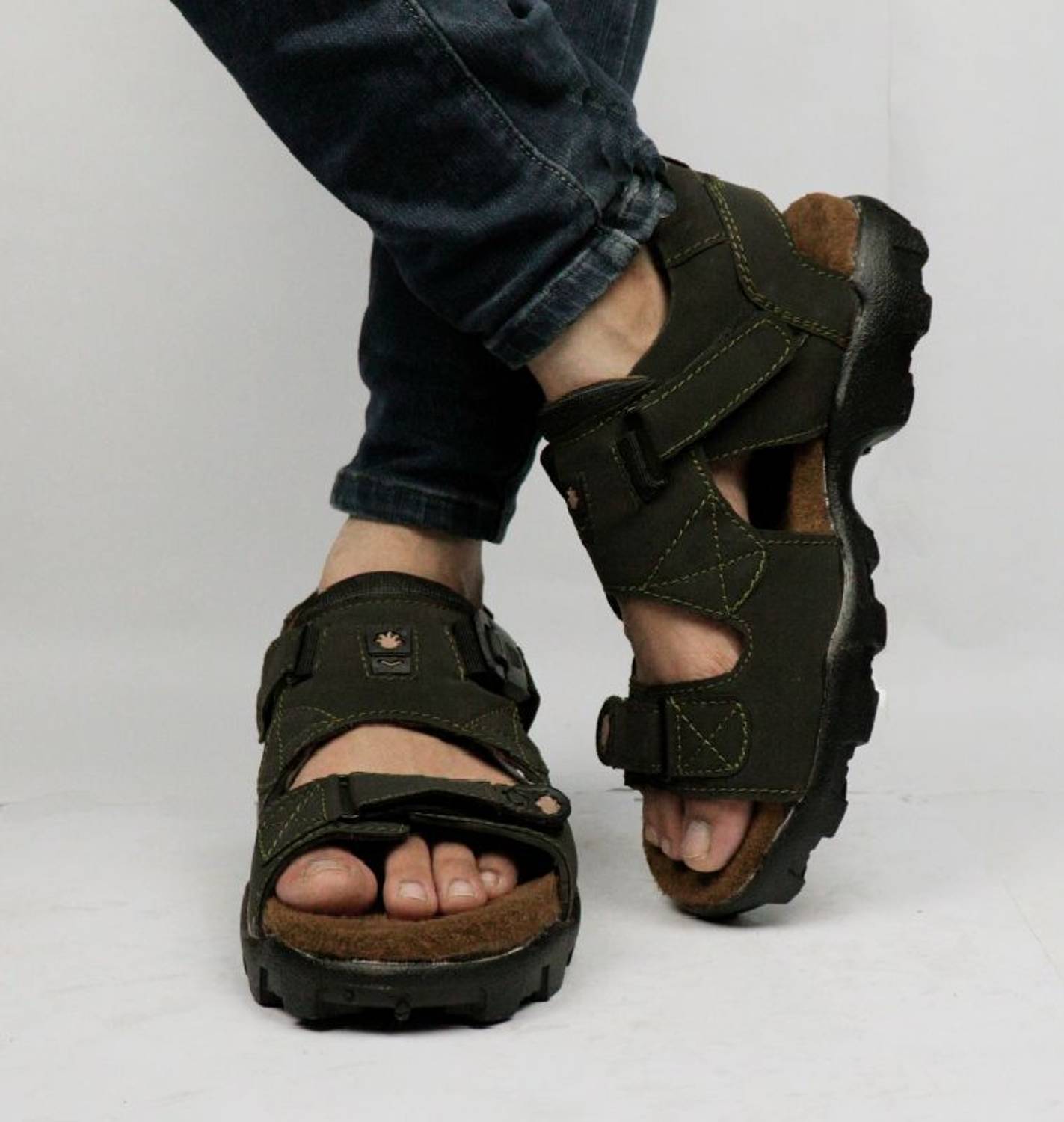 Shopsy Biggie Men Olive Brown Casual Shoes - Image 4
