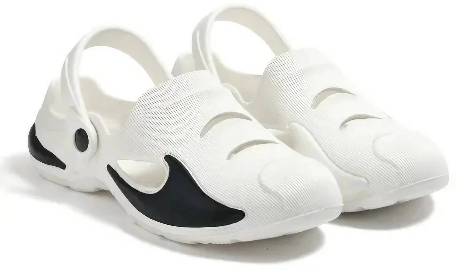 KNIEVL Men White Clogs - Image 2