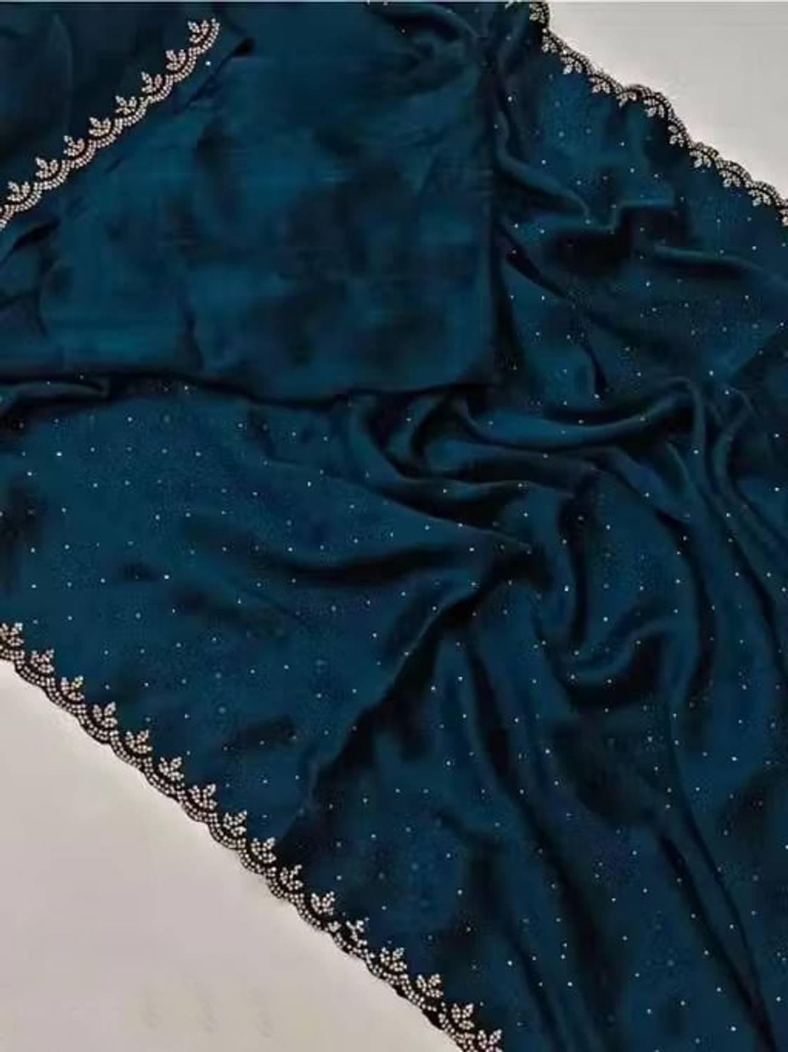 REXZA Banarasi Georgette Saree with Unstitched Blouse - Image 2