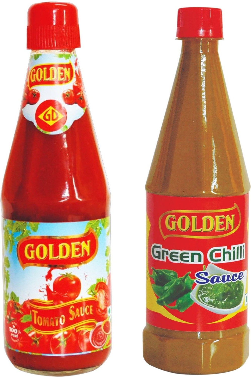Golden Tomato Sauce(No Onion & No Garlic) | Green Chilli Sauce,Fresh,Tasty Ketchup