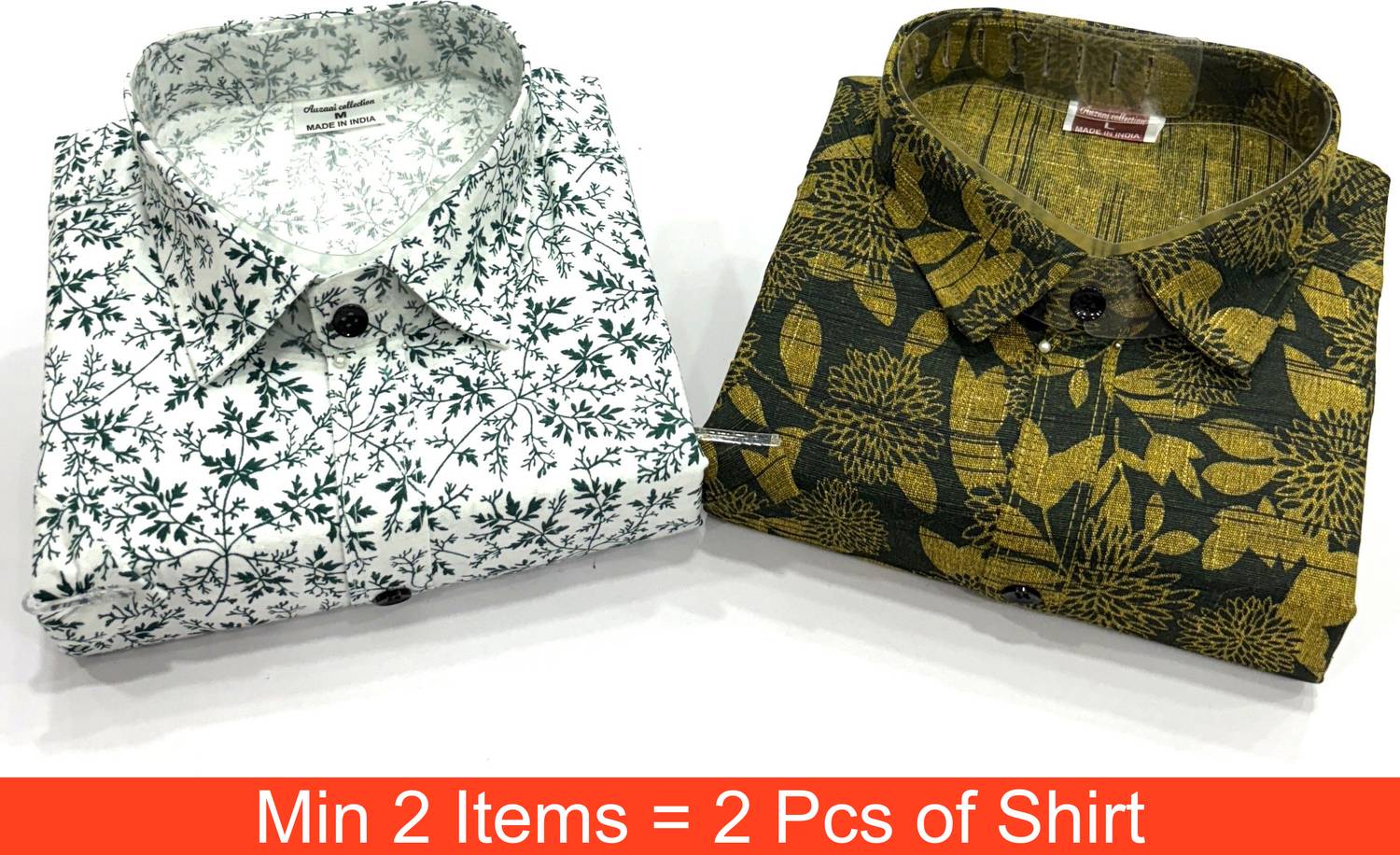 Auzaai Collection Men Printed Casual Multicolor Shirt