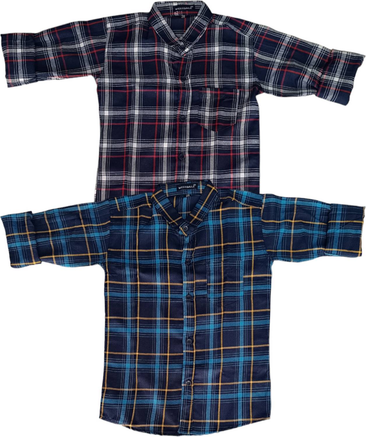 Ethical Boys Checkered Casual Multicolor Shirt