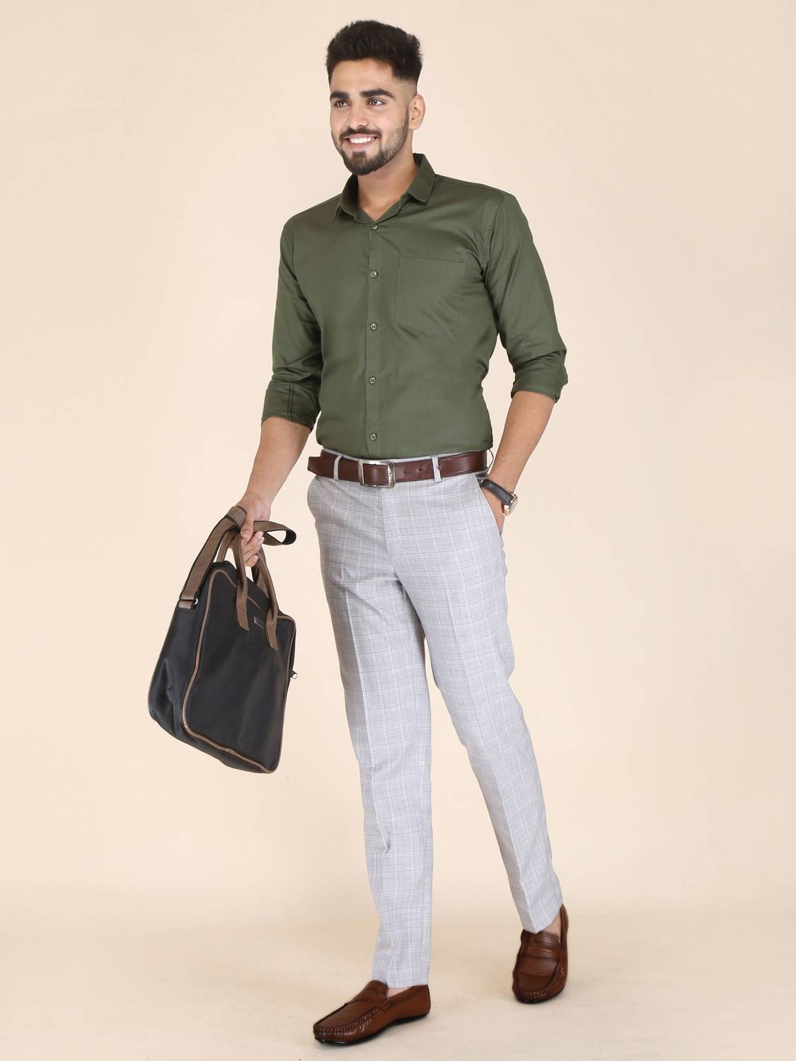 FUBAR Men Dark Green Casual Shirt - Image 3