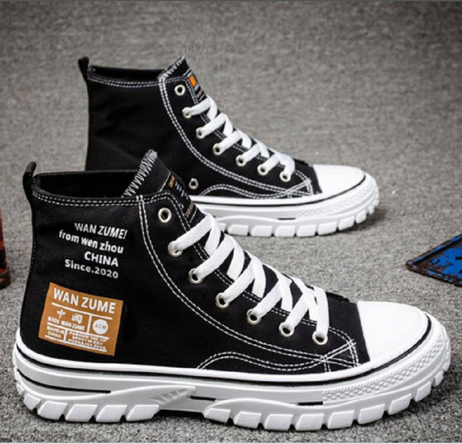 JAMARION Trendy Black Casual Boot - Image 4