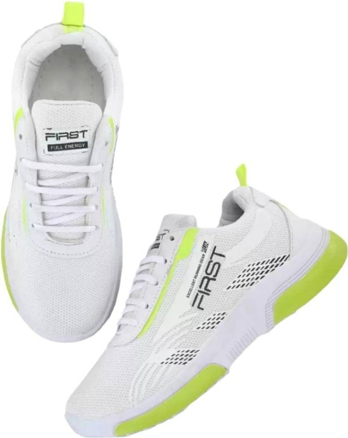 jootiyapa Trendy Walking Comfortable Sports Shoes For Men (White) Walking Shoes For Men - Image 4