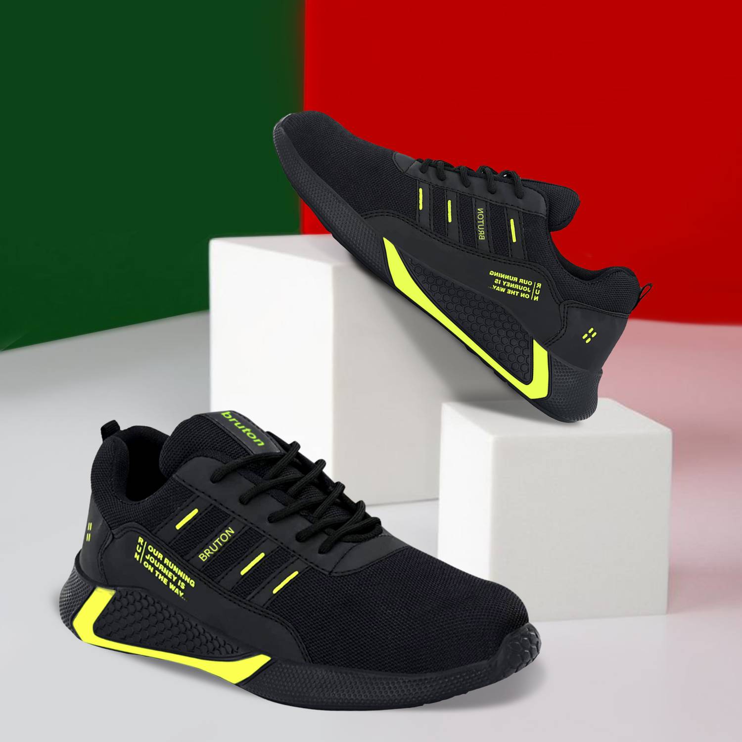 BRUTON Trendy Casual Shoes Sneakers For Men - Image 4