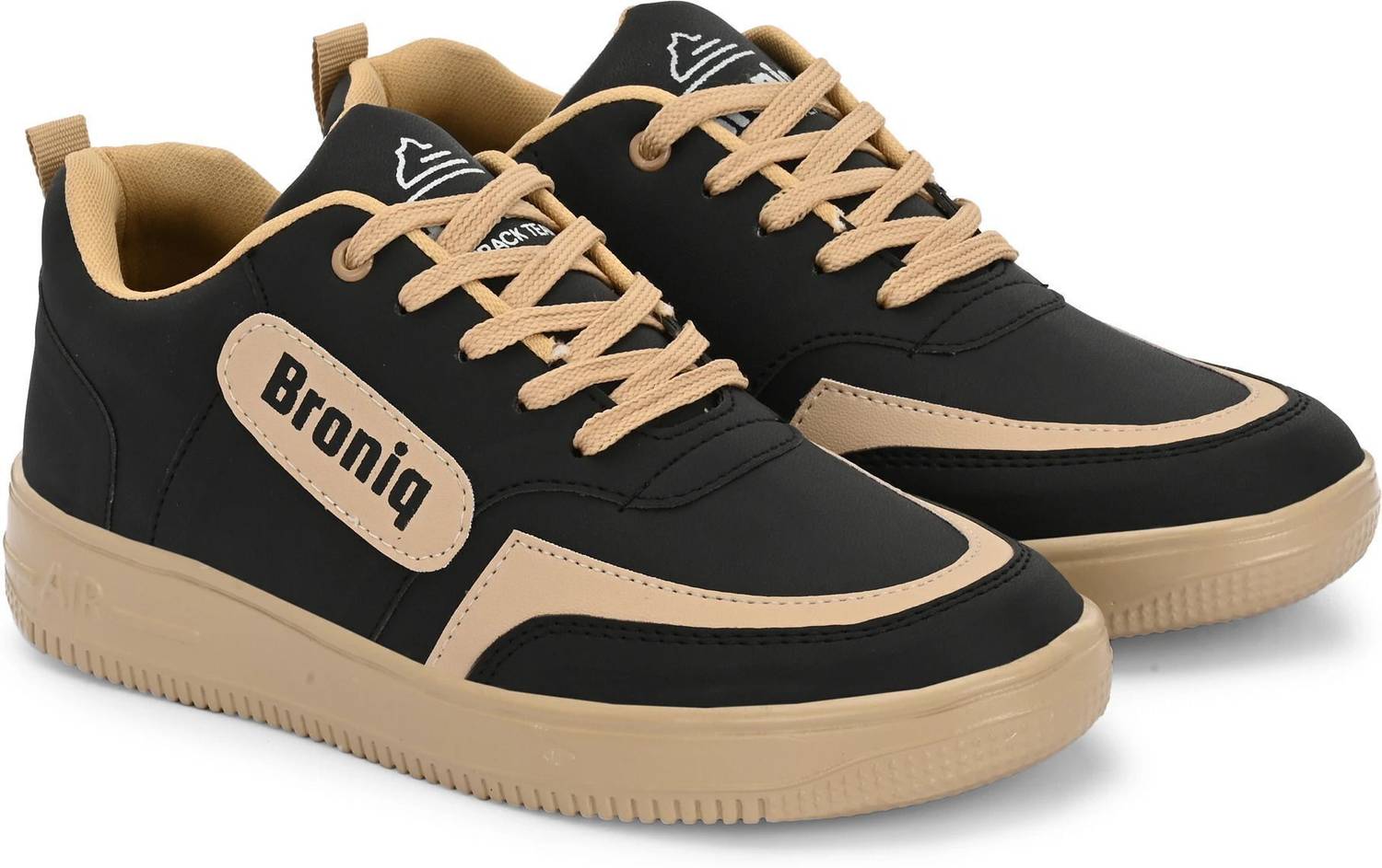 BRONIQ Black Kills Casual Sneakers for Men - Image 5