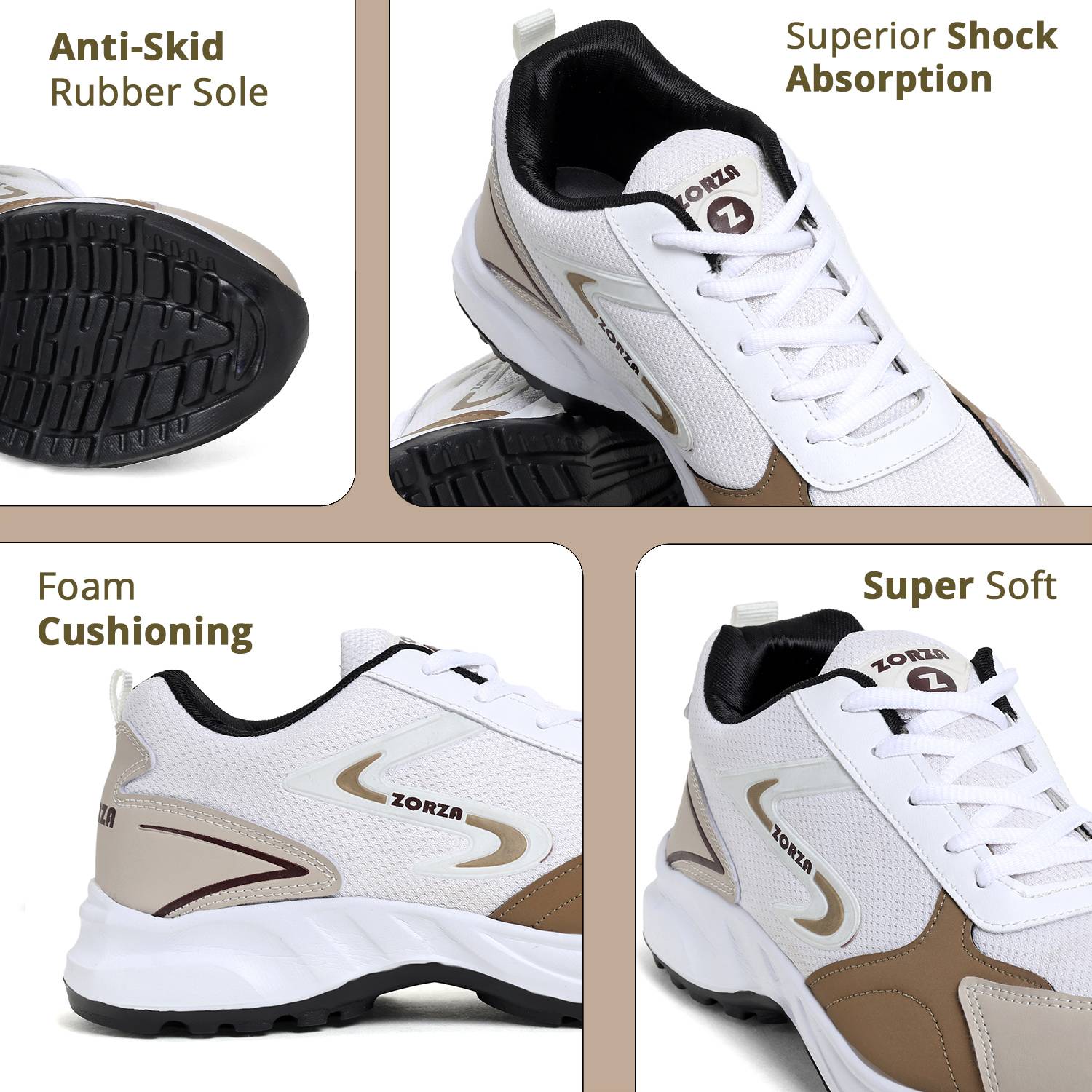 Zorza Lightweight Eva Sports Shoes for Men - Image 4