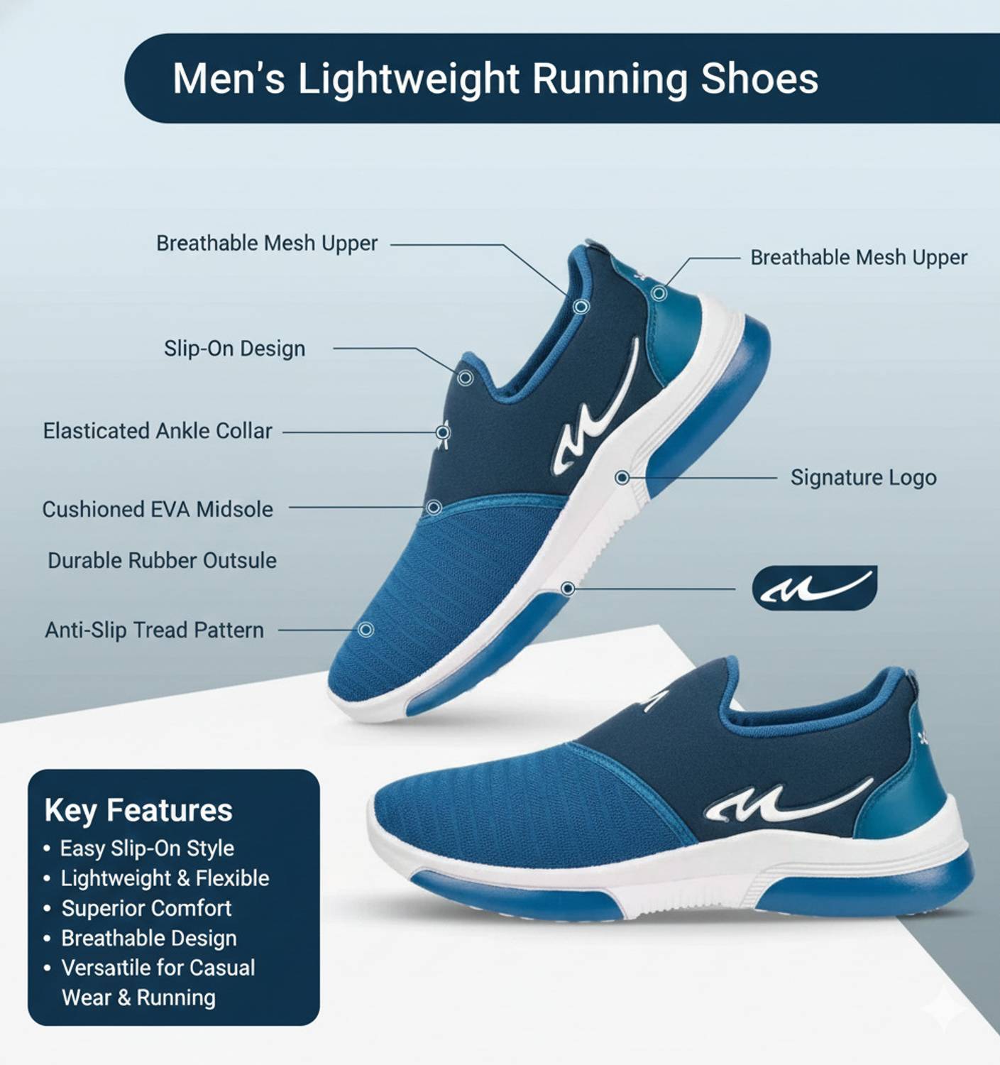 SPOTWALK Running Shoes For Men - Image 3