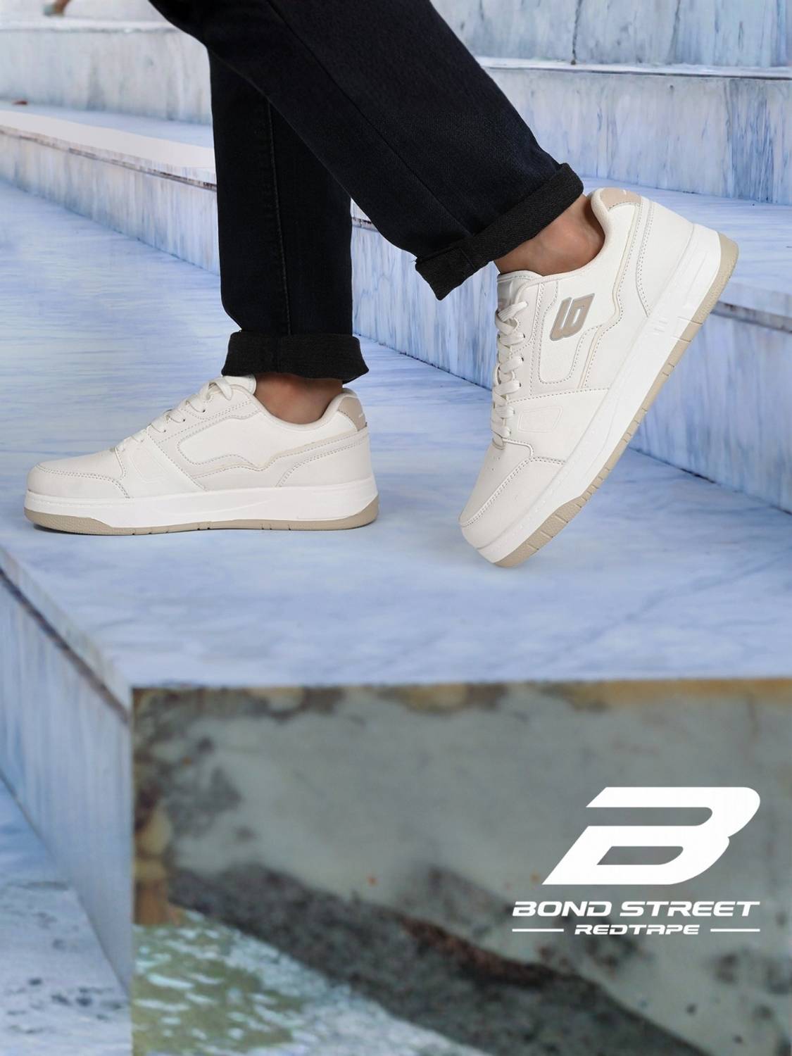 Bond Street Men's Casual Sneakers Red - Image 4