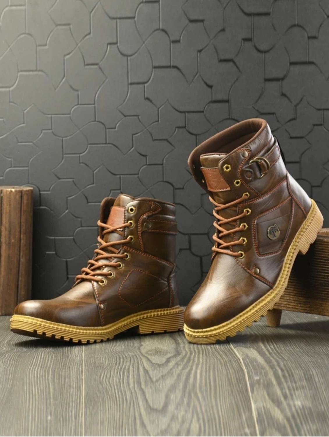 broniq FIGHTER_TAN Boots For Men