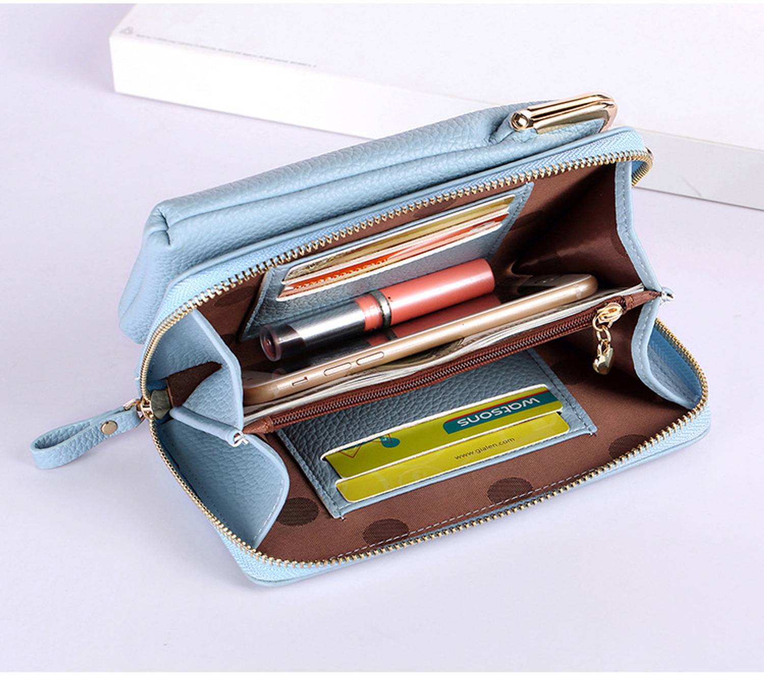 Valerie Blue Sling Bag Women Small - Image 3