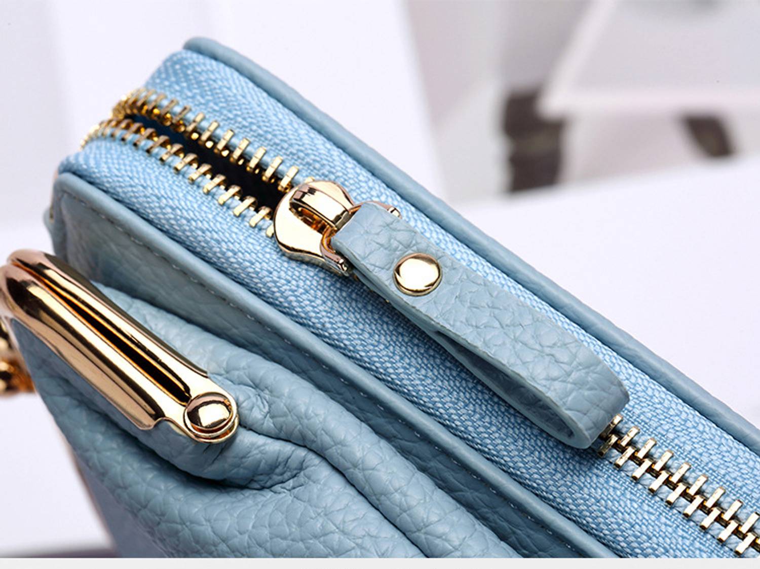 Valerie Blue Sling Bag Women Small - Image 4