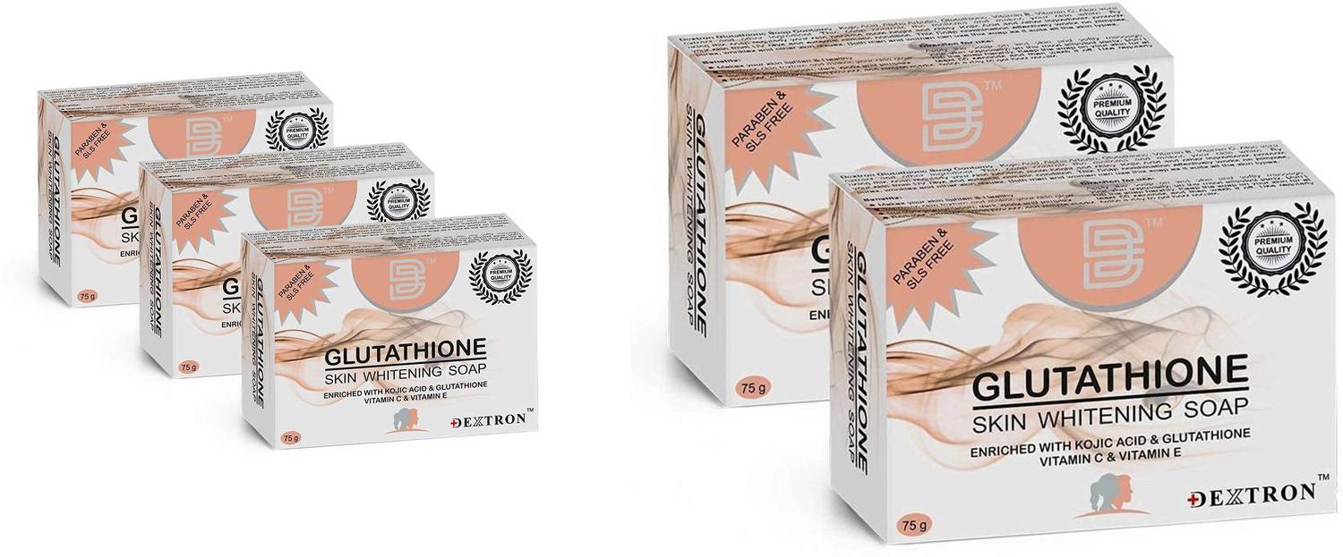 DEXTRON Dextron Kojic Acid + Glutathione Daily Syndet Soap for Radiant Glow  Price in India