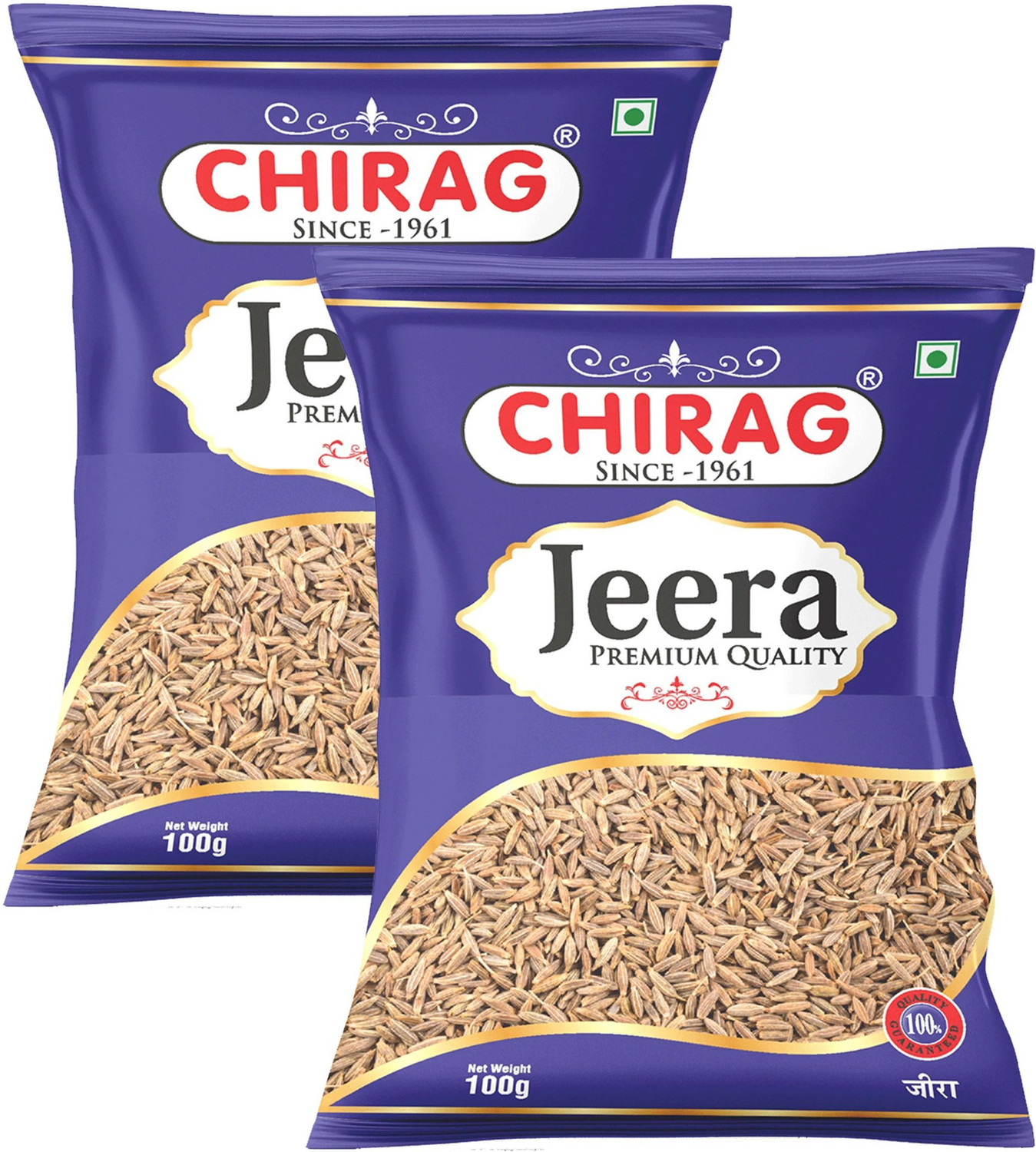 chirag Cumin Seeds Whole (Saboot Jeera) 200g
