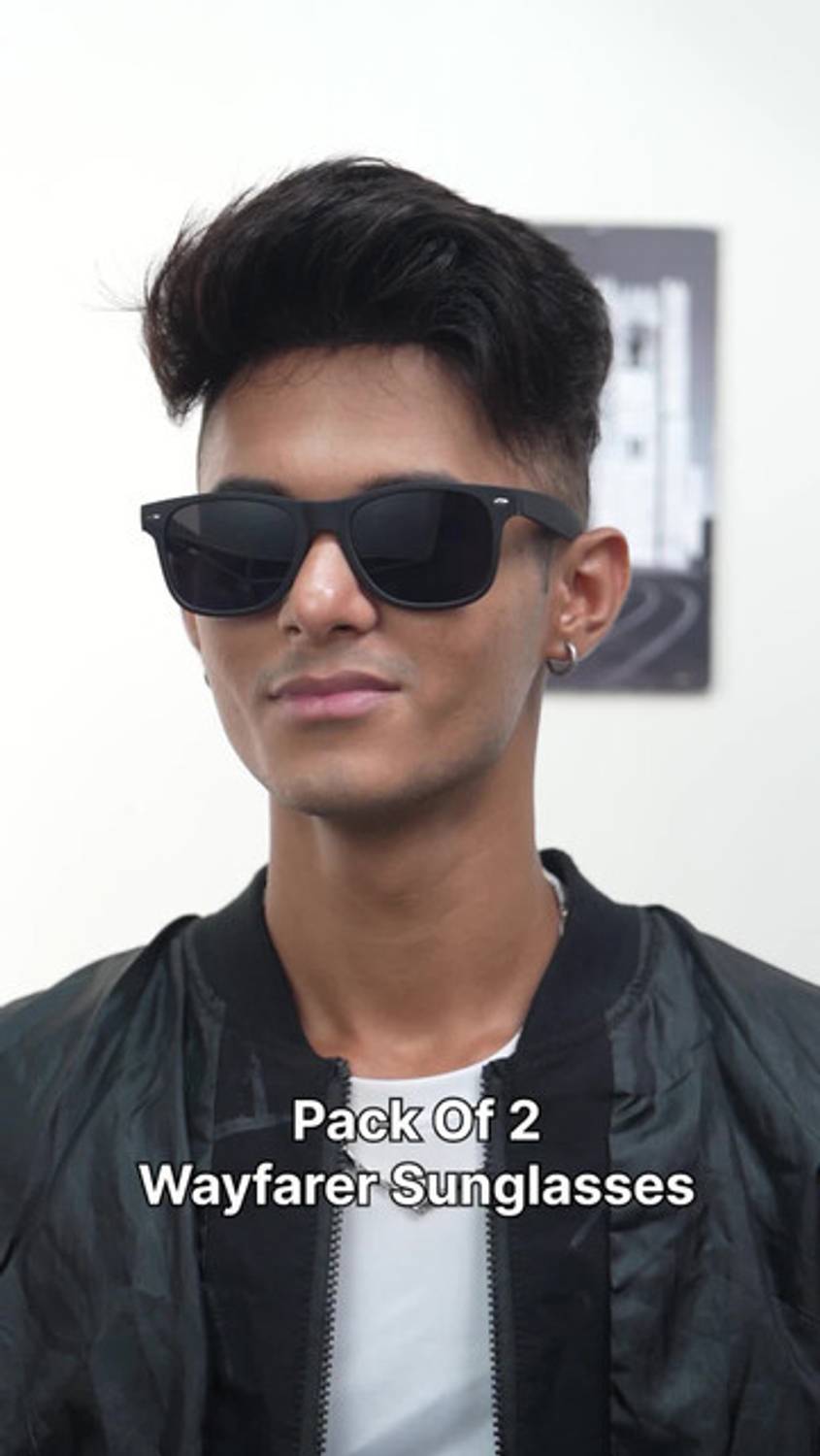 LENS LIBRARY Wayfarer Sunglasses - Image 2