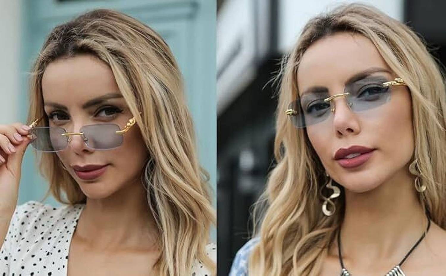 Dannilo Rectangular Sunglasses - Image 5