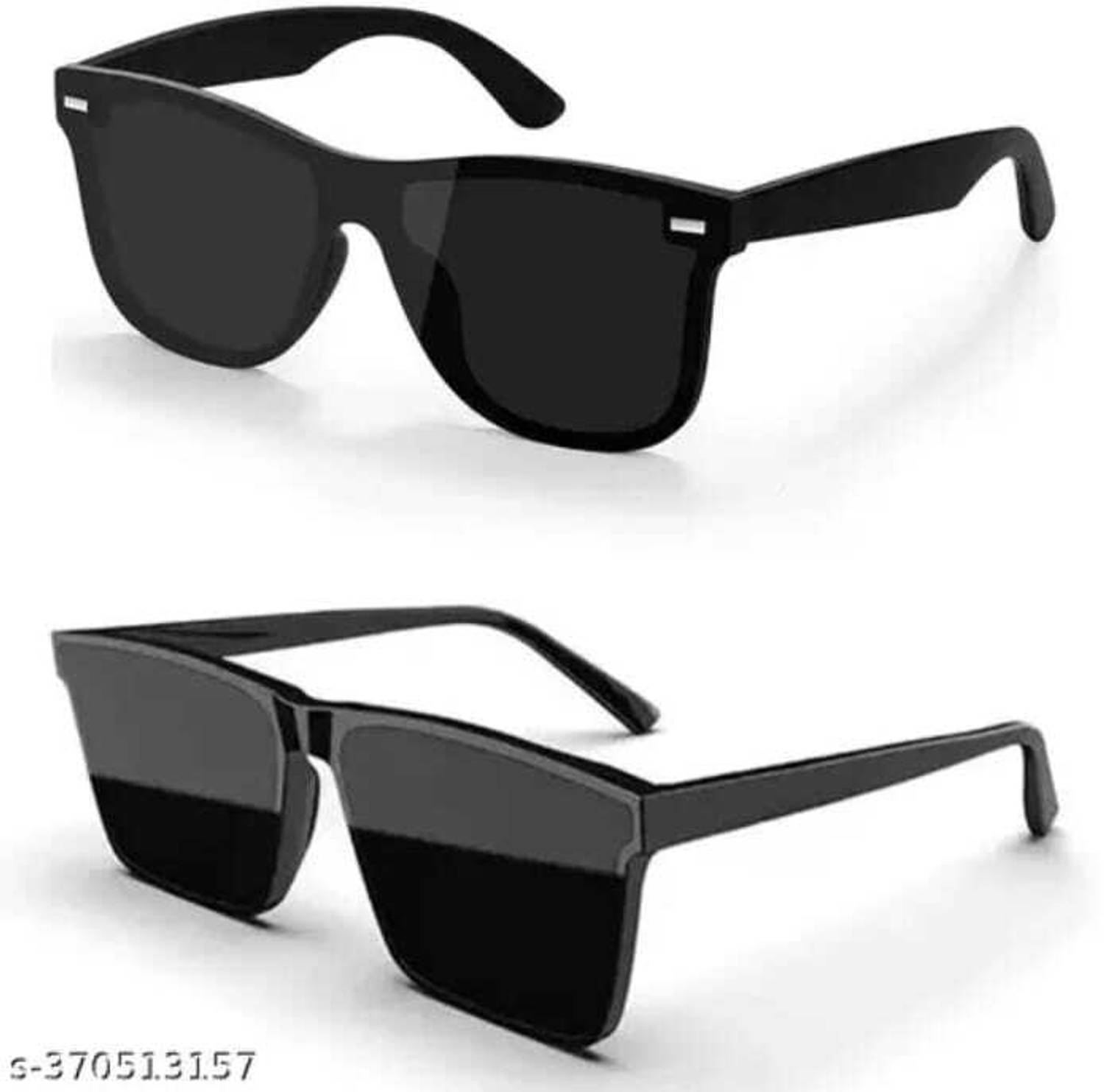Vpress Retro Square Sunglasses - Image 1