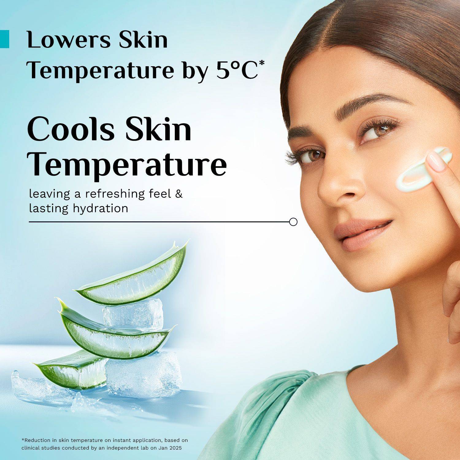 Pilgrim Korean Aloe Cooling Matte Gel Sunscreen SPF 50+ - Image 2