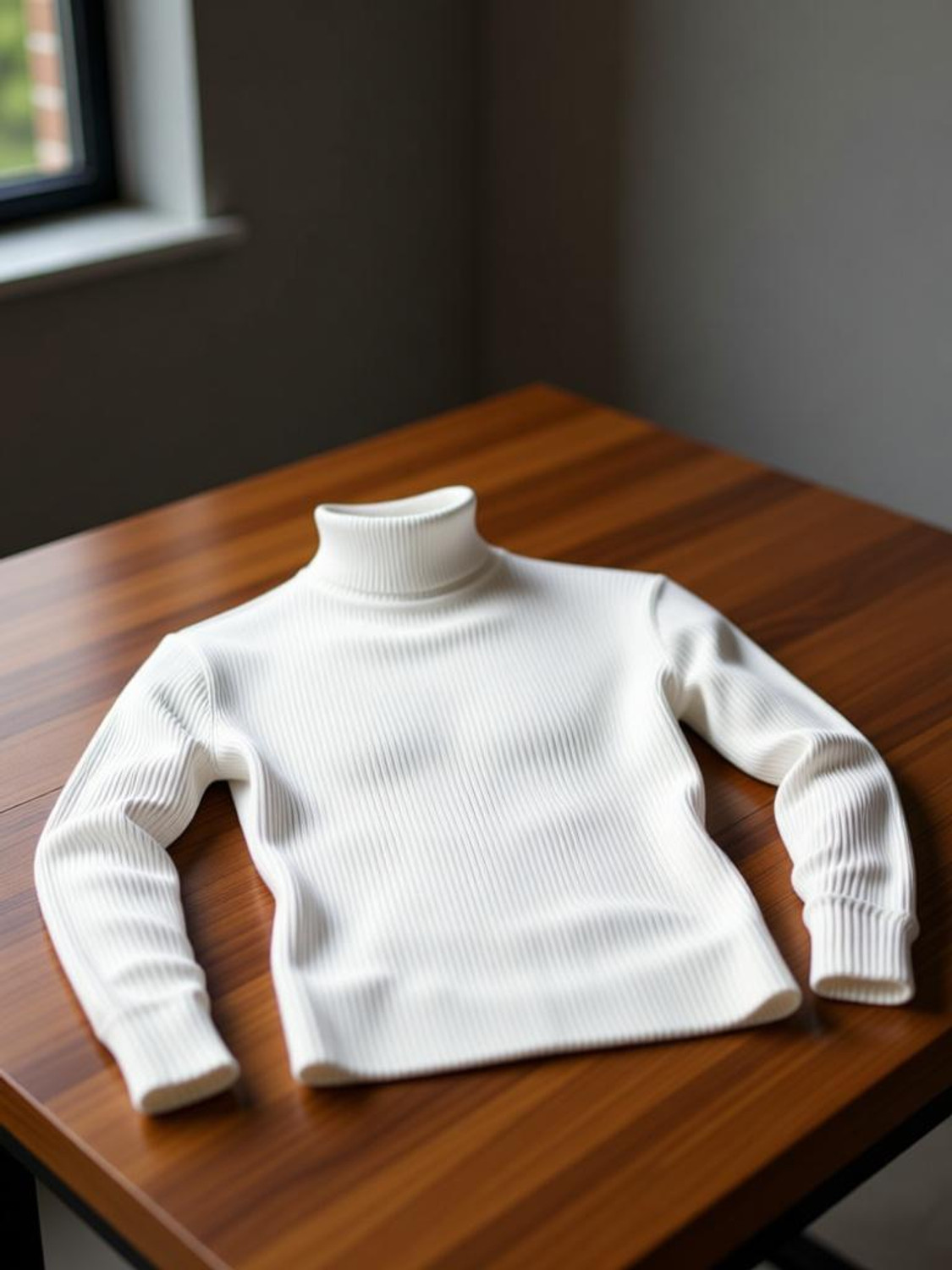 Ni Fashion Solid Round Neck Casual Men Cotton Blend White, Black Pullover