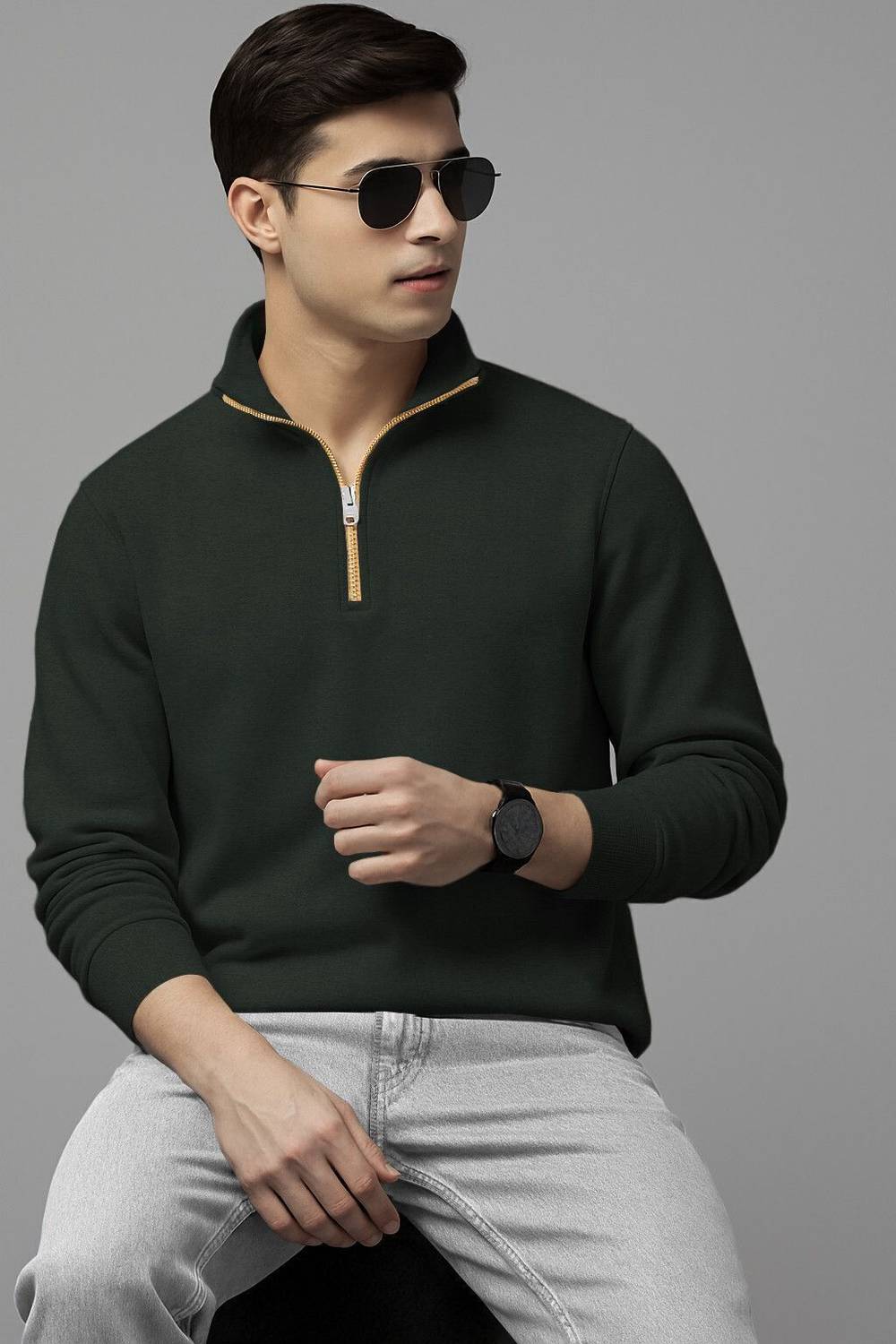 TRIPR Full Sleeve Men Sweatshirt - Image 1