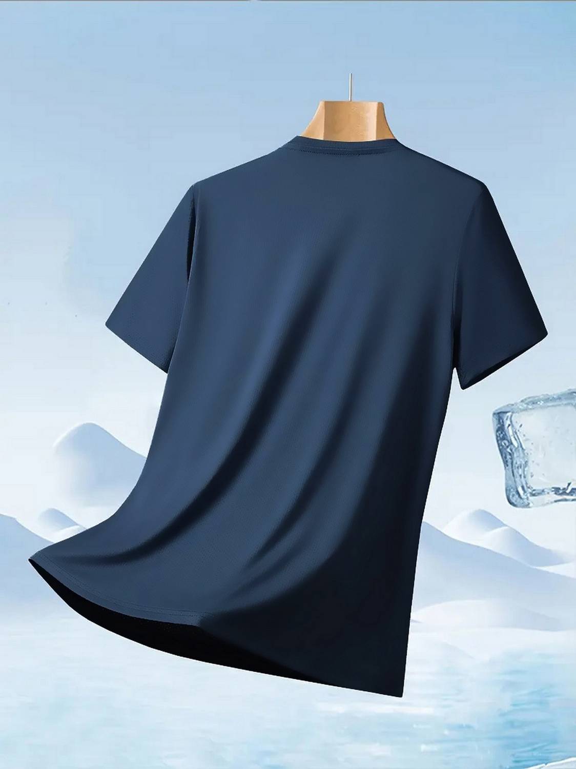 AVOLT Solid Men Multicolor T-Shirt - Image 4