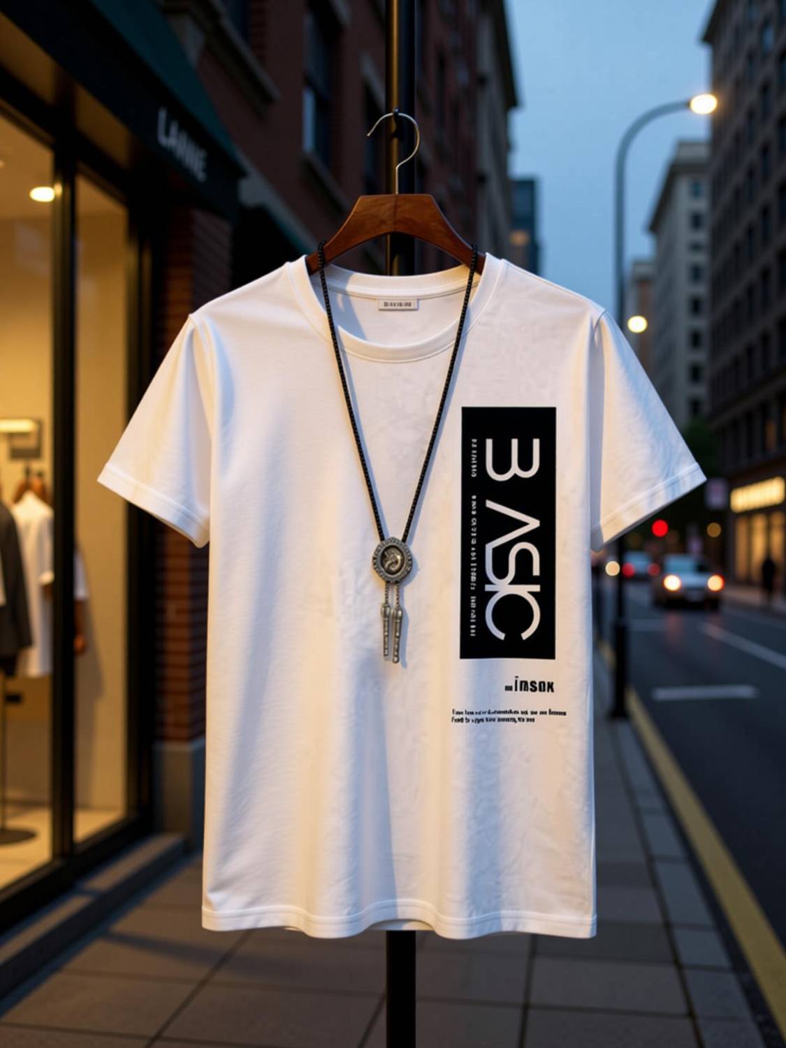 AXXITUDE Printed Men Black, White T-Shirt - Image 4