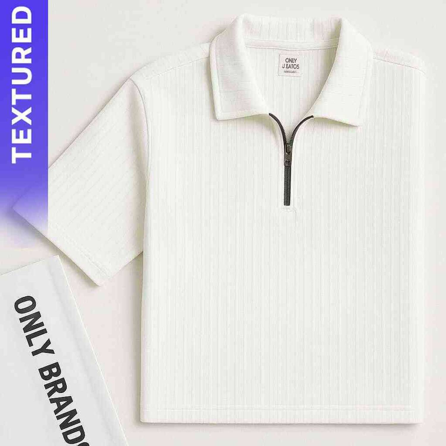 Shopsy VRATV Men Reversible White T-Shirt - Image 1