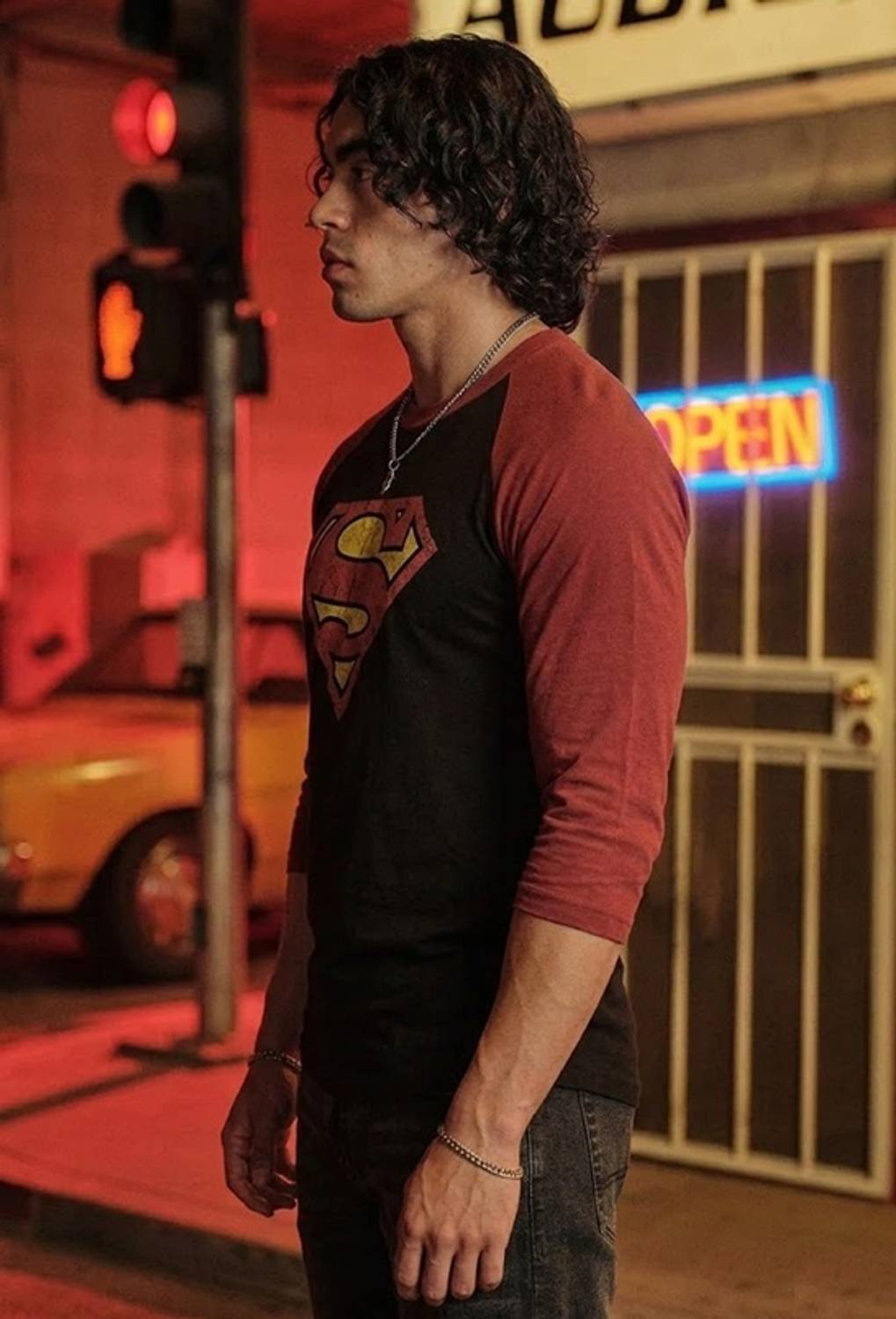 Bartus Men Red, Black Printed Round Neck T-Shirt - Image 3