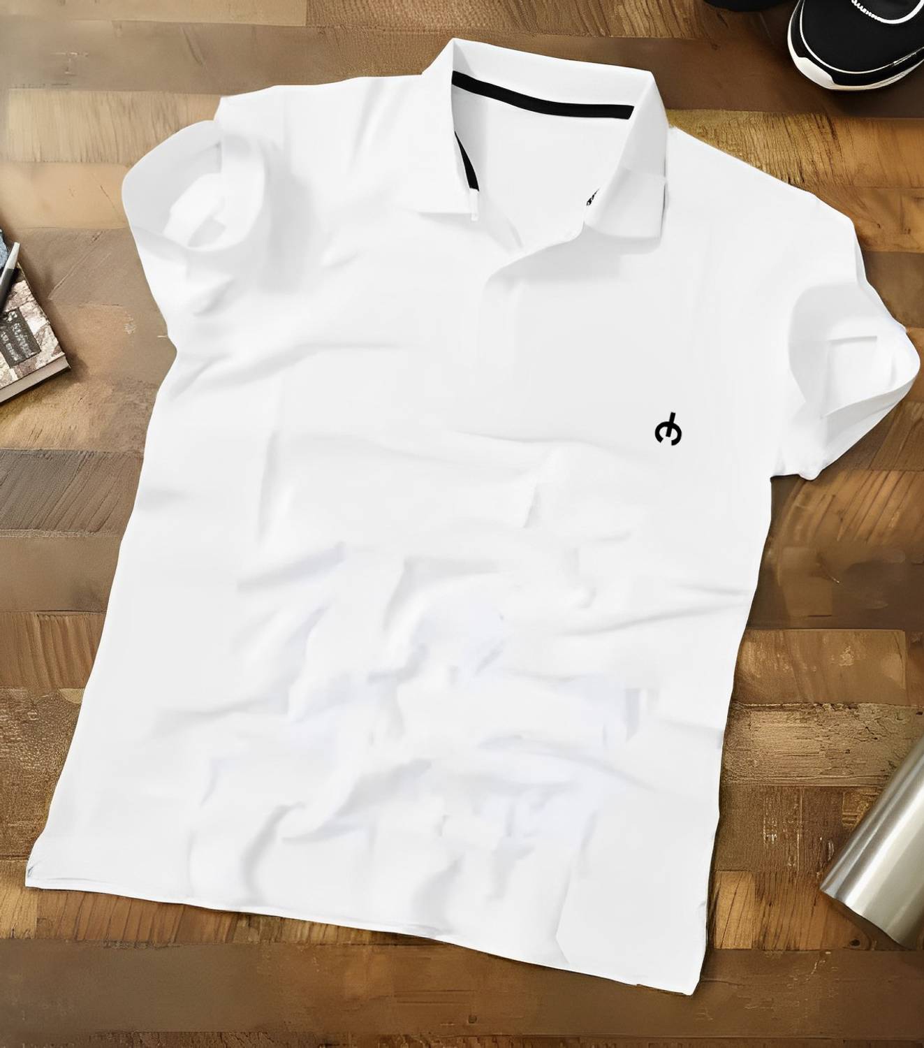Crafted India Printed Men White T-Shirt