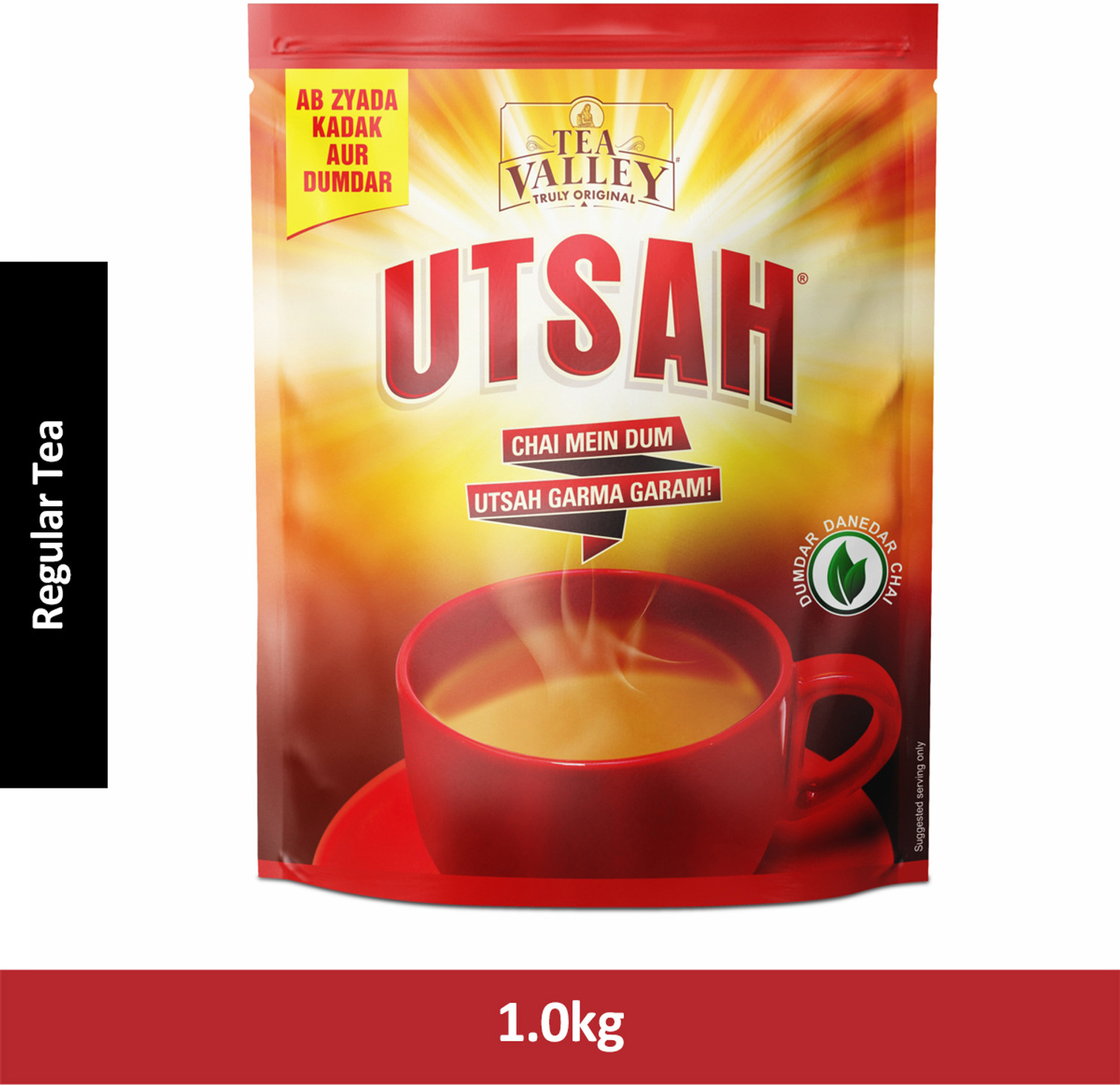 Tea Valley Utsah-1000GM Black Tea Pouch
