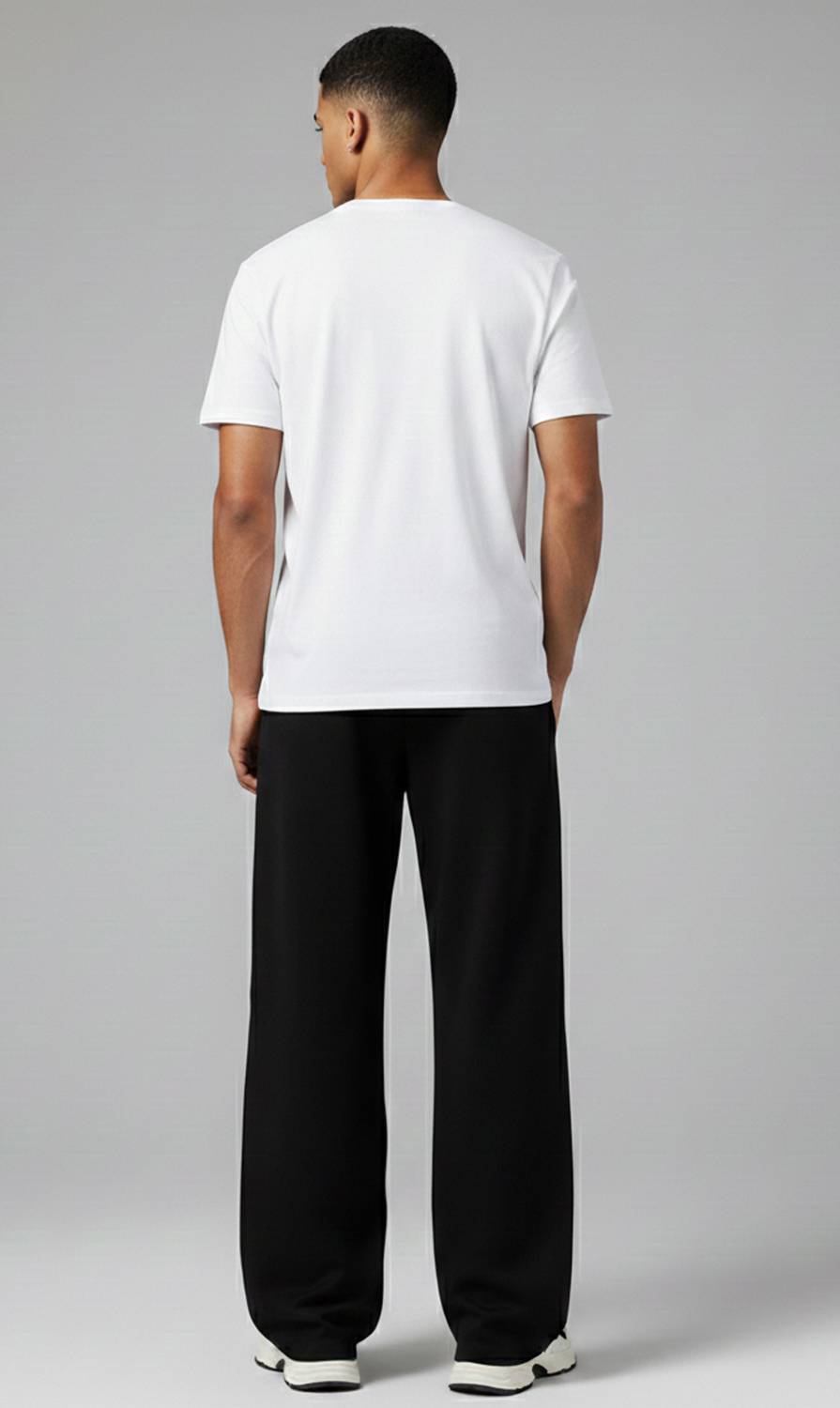 Kasendra Men Black Track Pants - Image 2