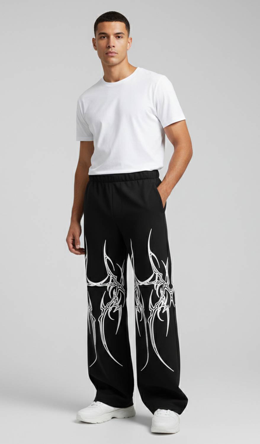 Kasendra Men Black Track Pants - Image 4