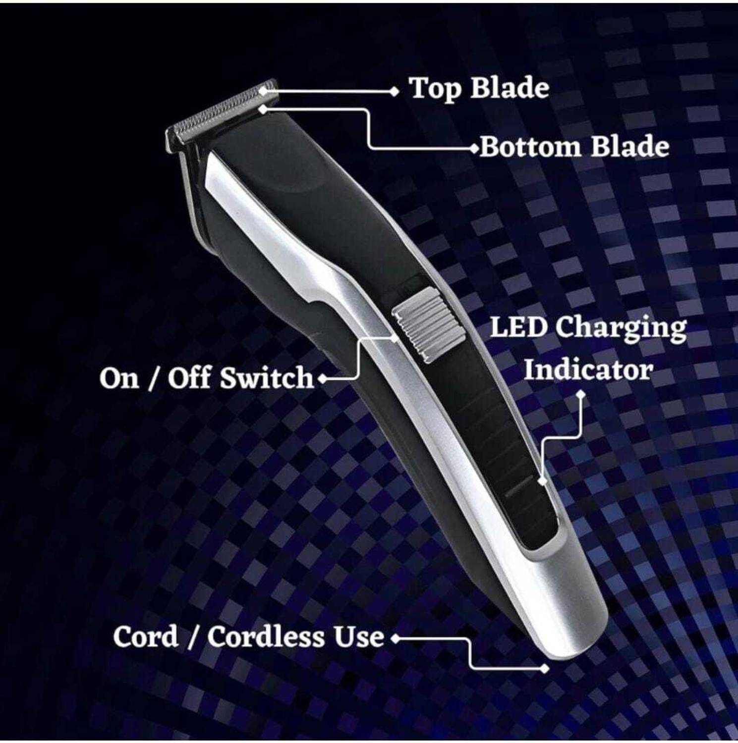 Dazzel Flex Professional Rechargeable Hair Clipper - Image 3