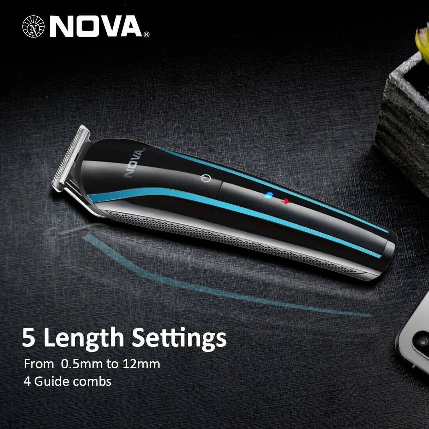 Nova NHT 1073 60 min Trimmer for Men - Image 5
