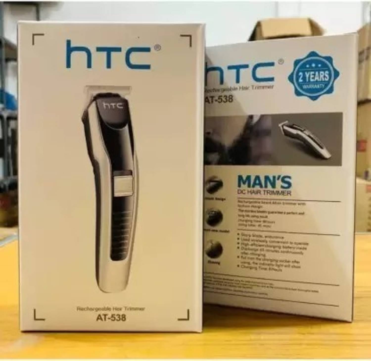 ED EXDAS Hair & Beard Trimmer For Men, Waterproof, 45 min Runtime - Image 4