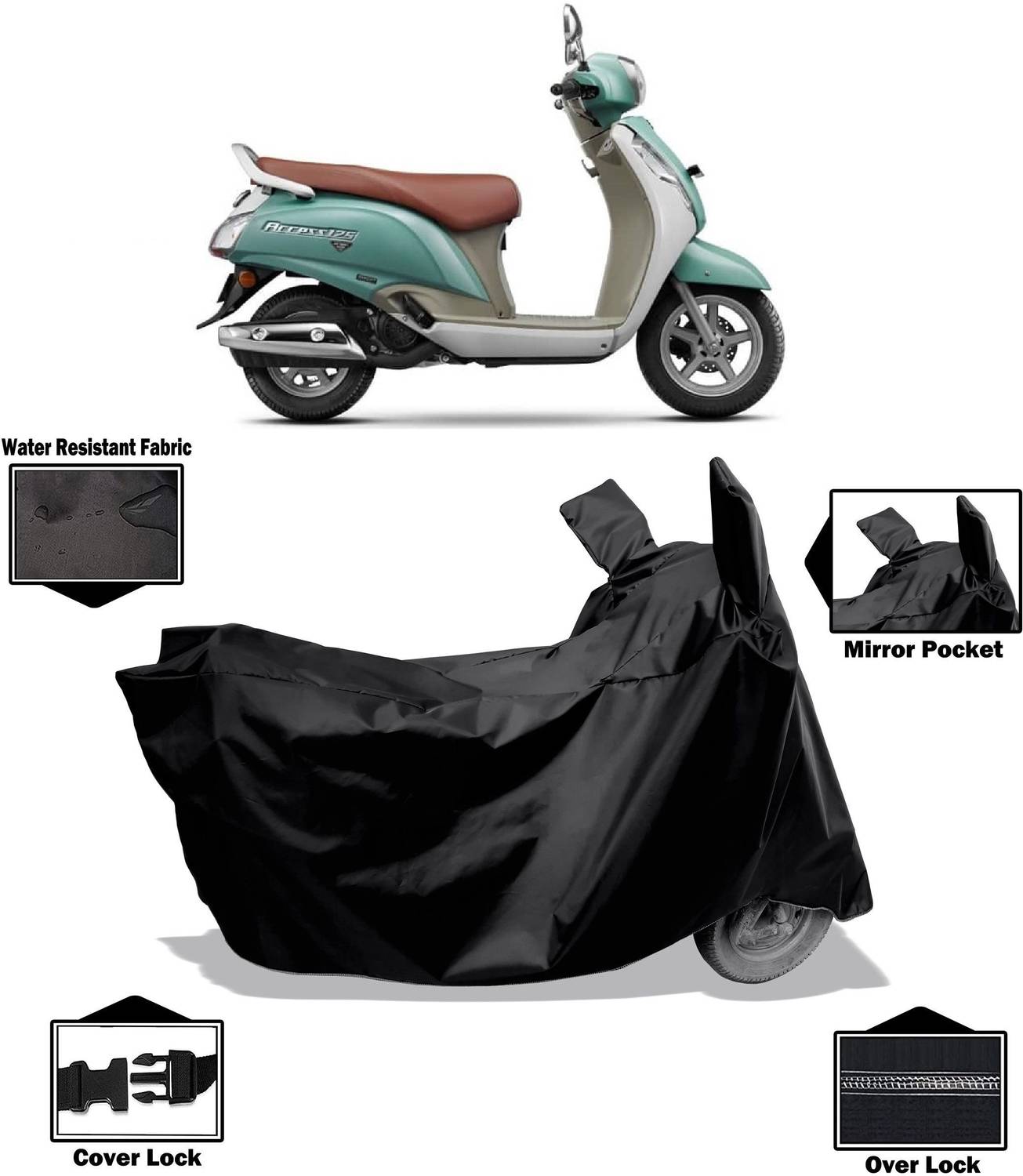 CoverXpert Two Wheeler Cover for Suzuki
