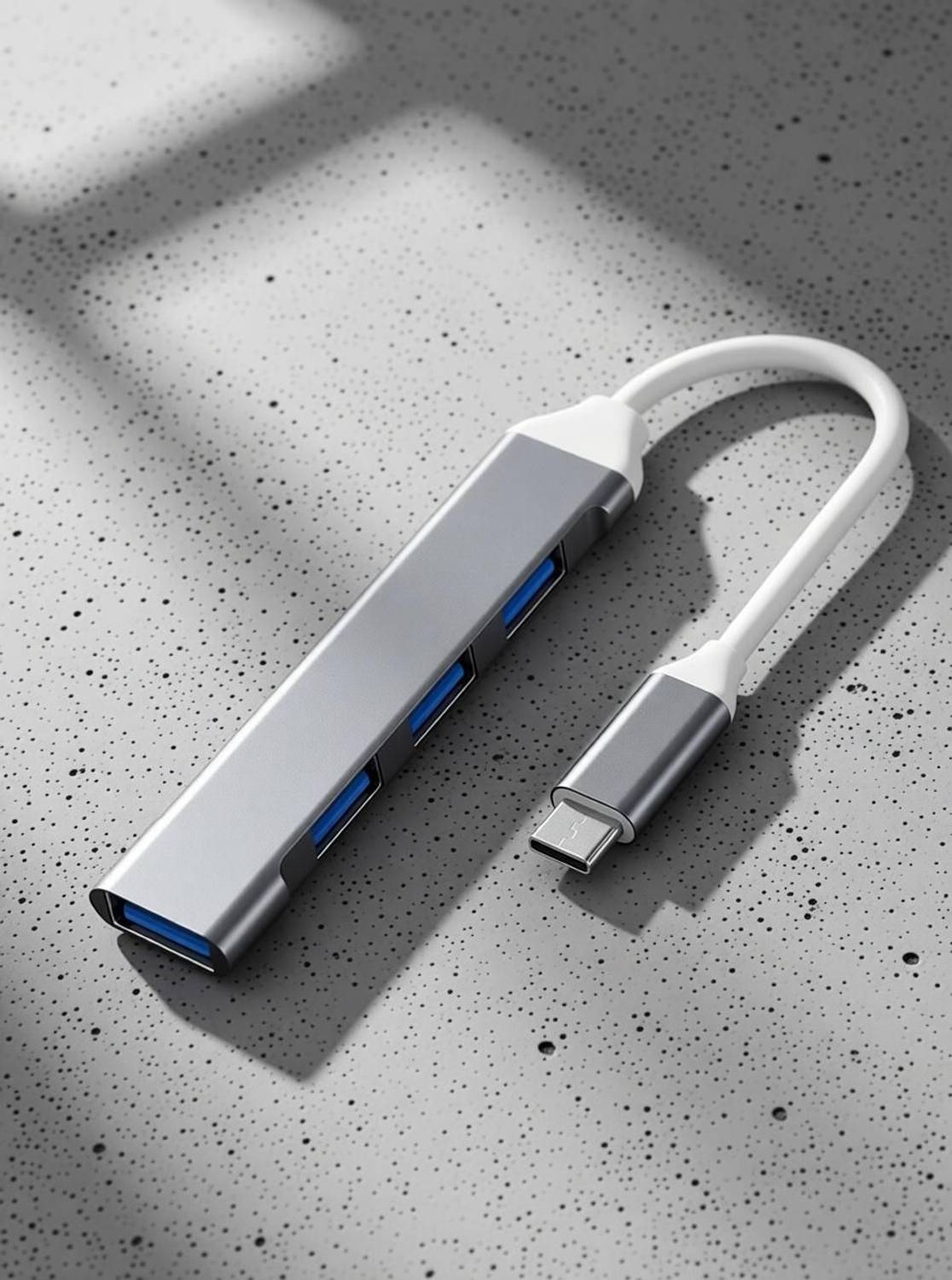 Henture USB Hub Type C to 4 USB-A Ports - Image 5