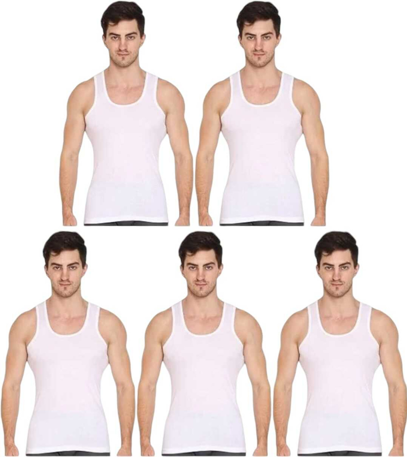 fine care Cotton Fabric Undershirt