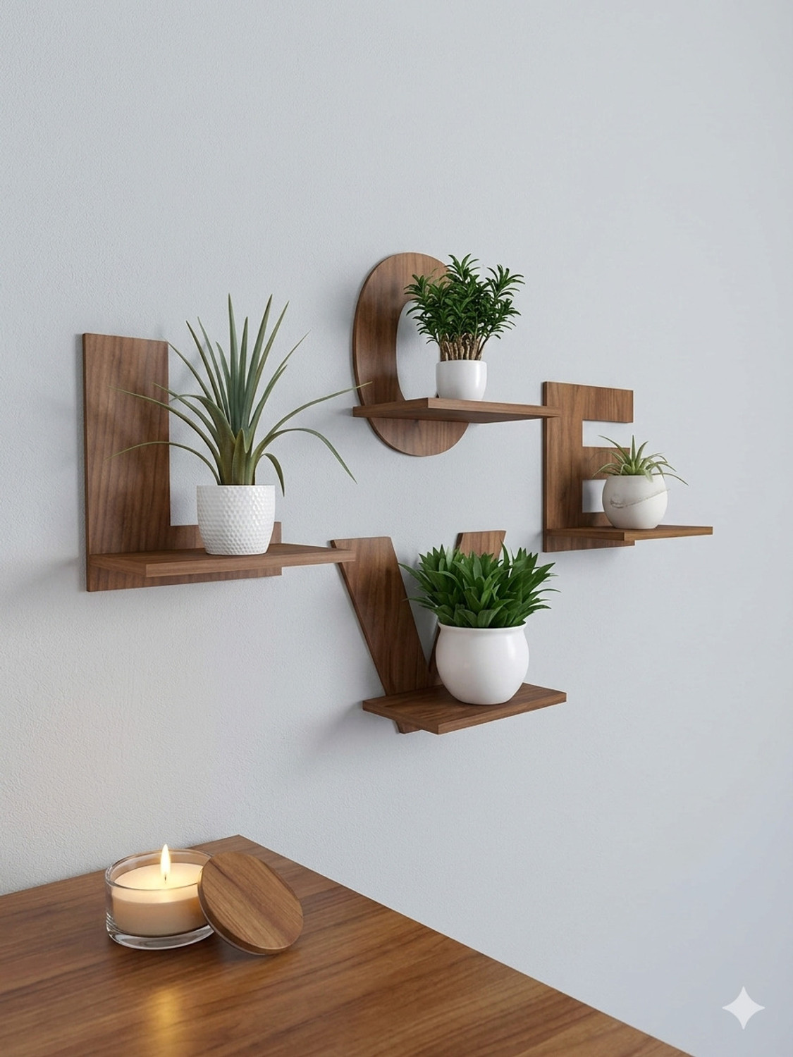 UnnatiTimes Love Home Decor Wall Shelves Wall Decorative Item hanging