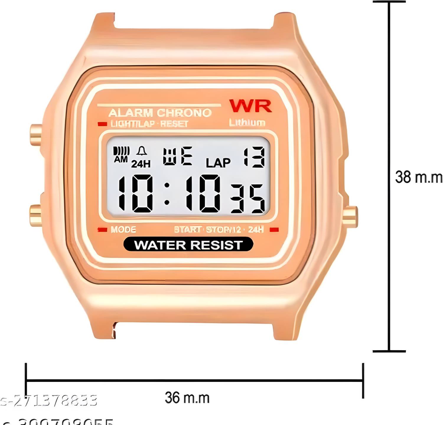 Timofy Vintage Classic Digital Watch - Image 2