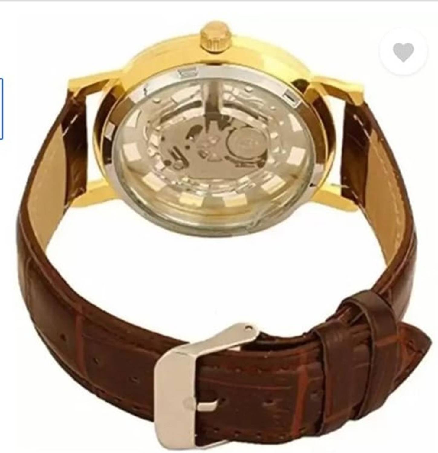 Prozo Gold.001 Analog Watch - Men's Gold - Image 5