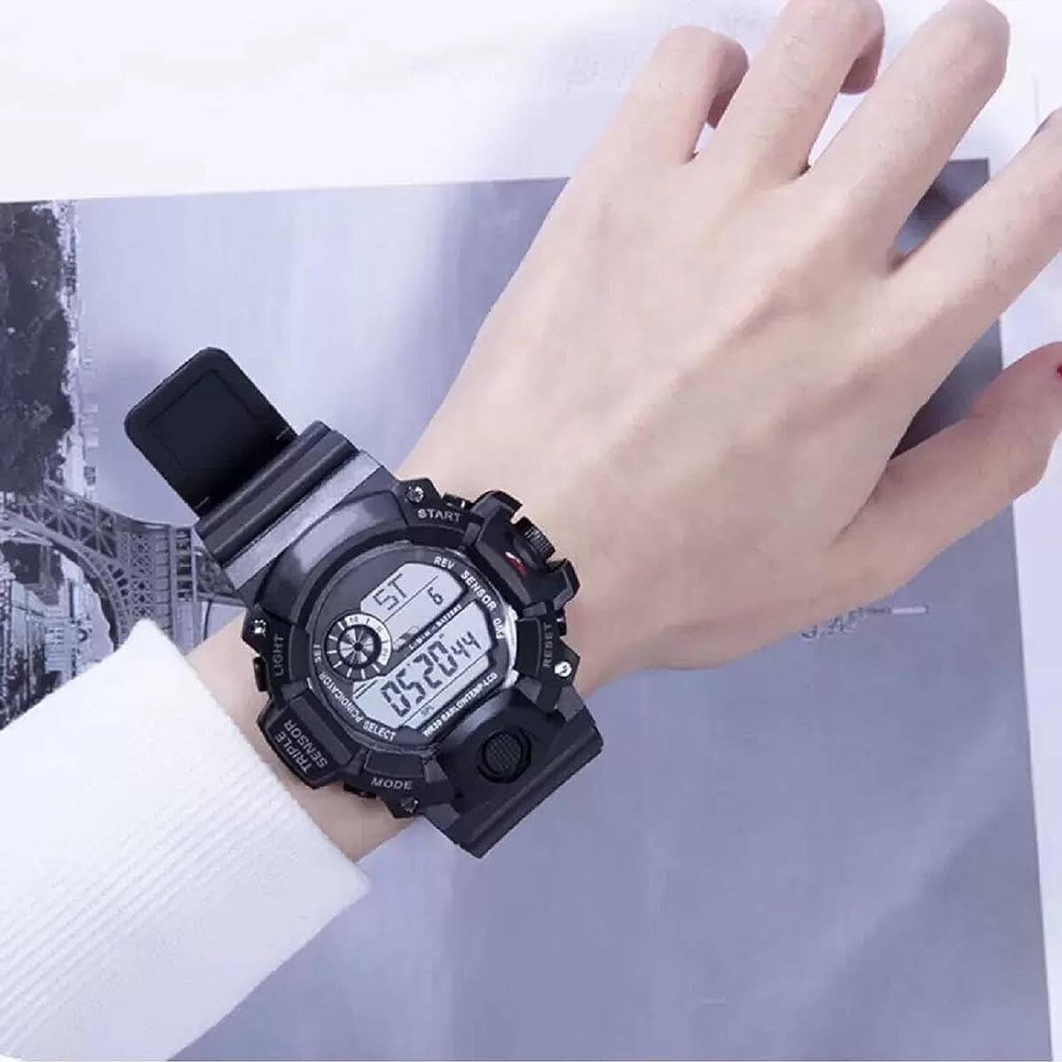 HISHOPRI G Sok Waterproof Gaming Digital Sports Watch - Image 5