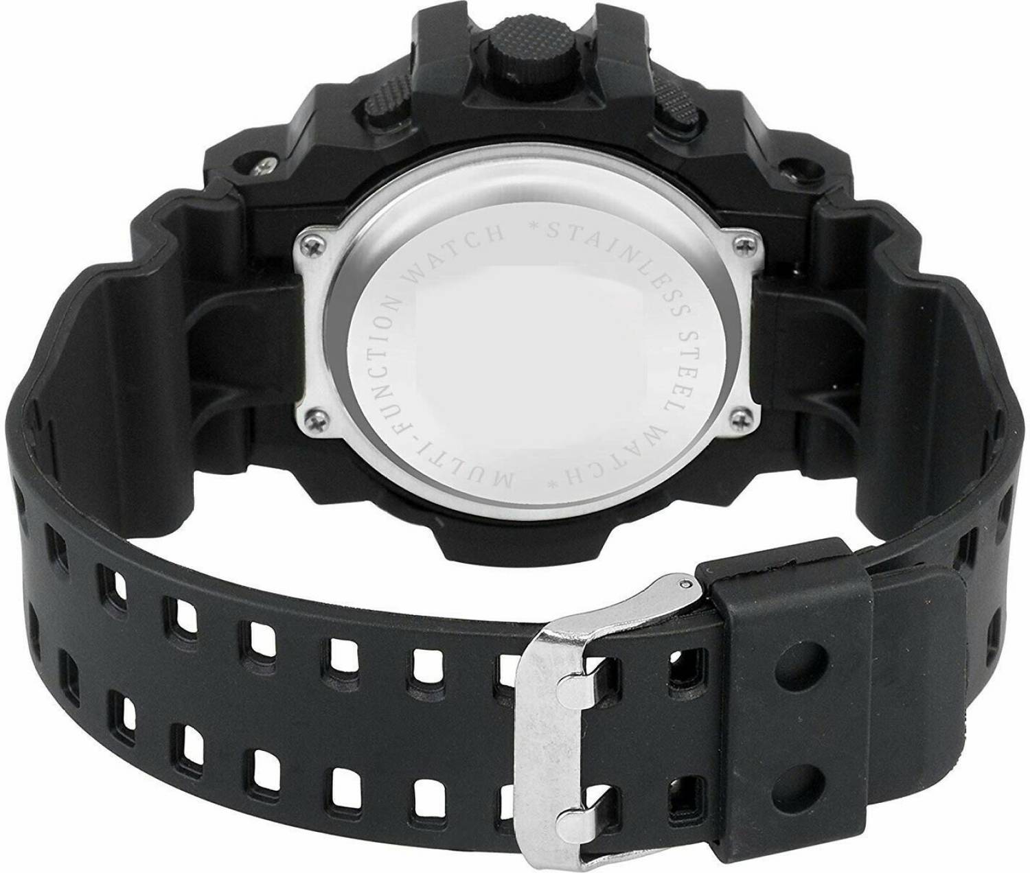 Kovonsh Black Dial Sports Watch for Men - Image 3