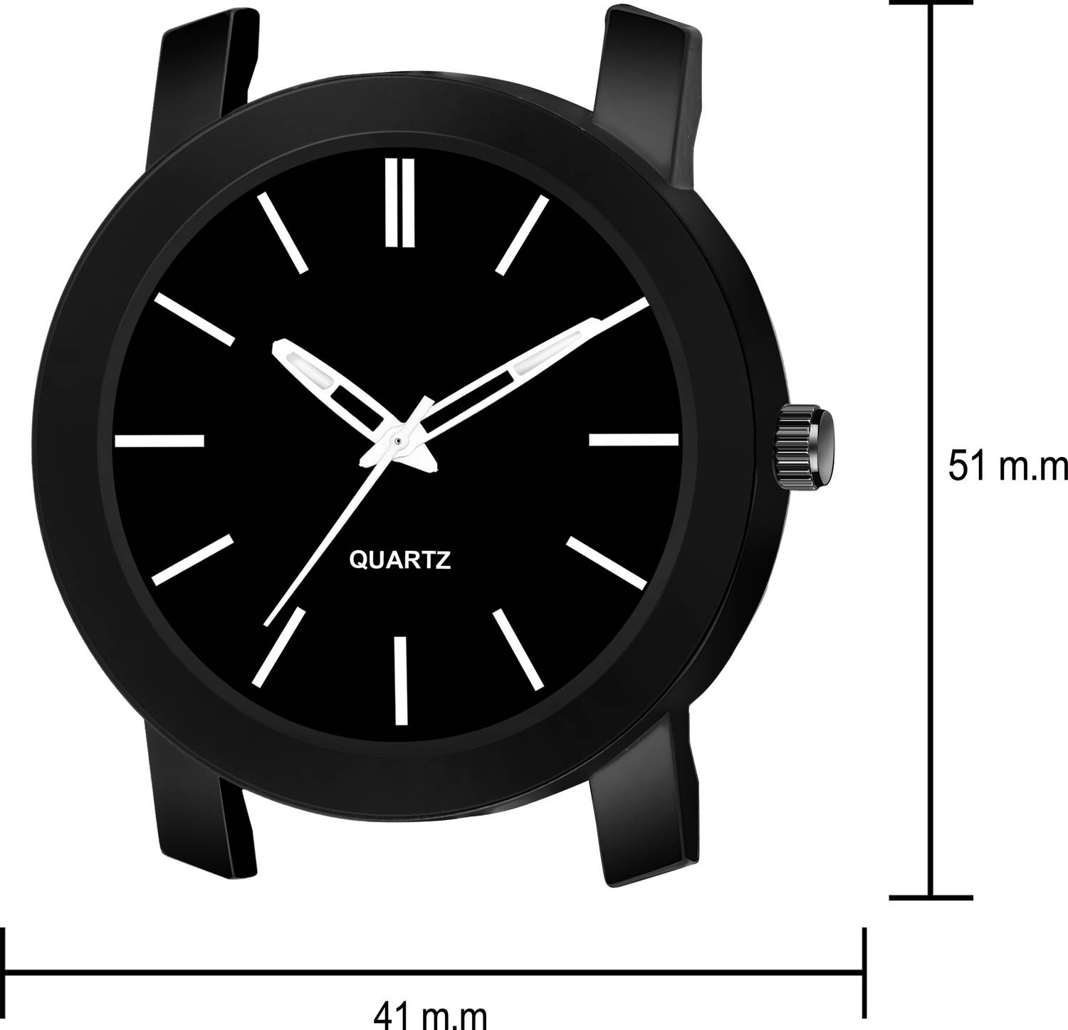ShopGlobal Black Stylish Analog Watch for Men - Image 3