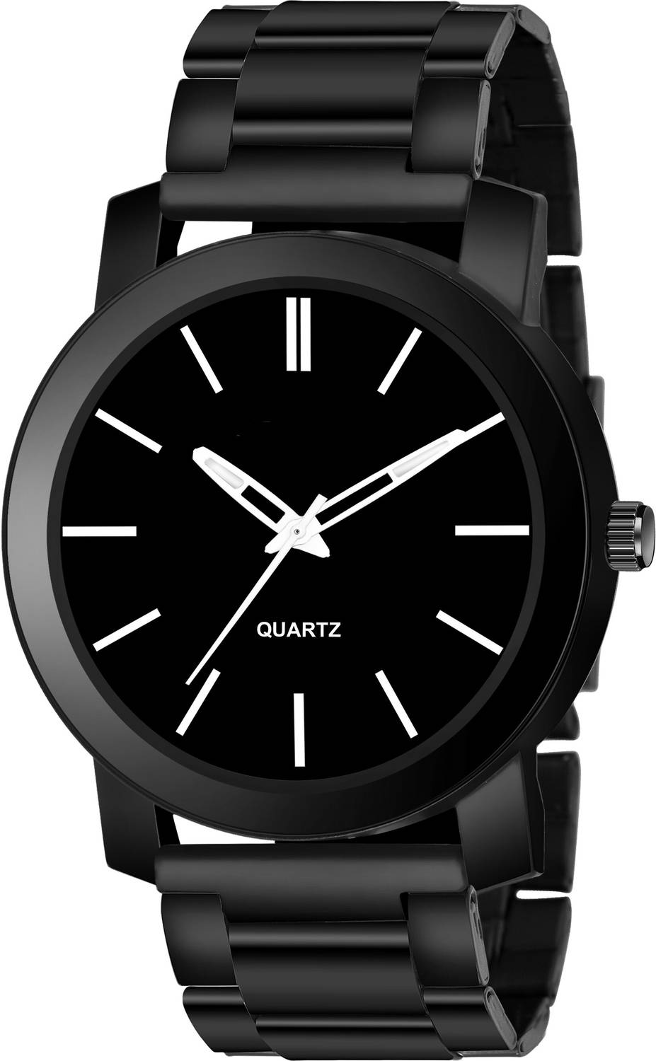 ShopGlobal Black Stylish Analog Watch for Men - Image 1