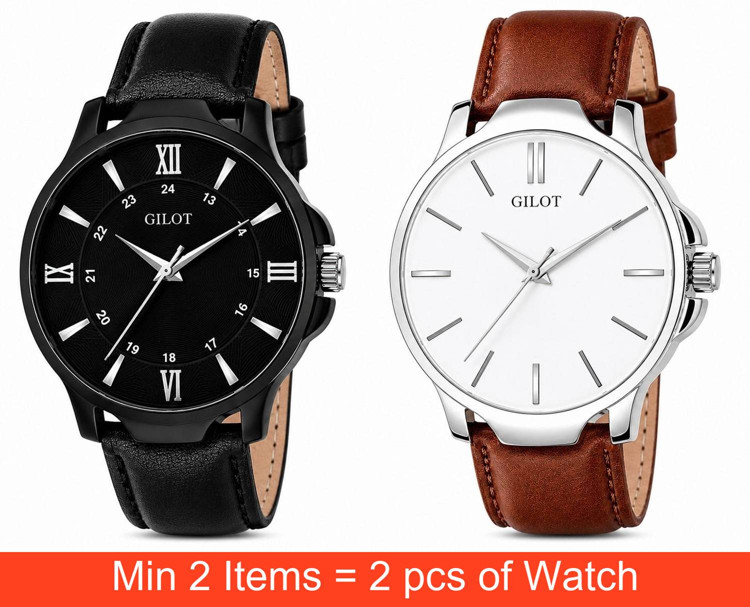 GILOT Men's Quartz Watch - Image 1