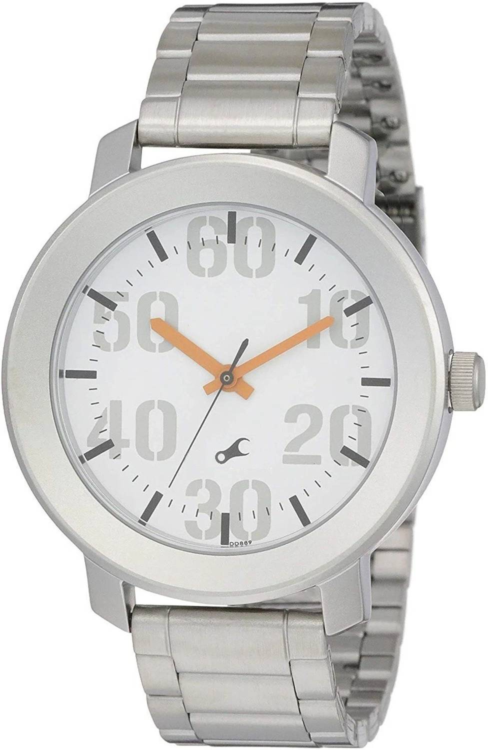 ShopGlobal White Dial Men's Analog Watch - Image 4