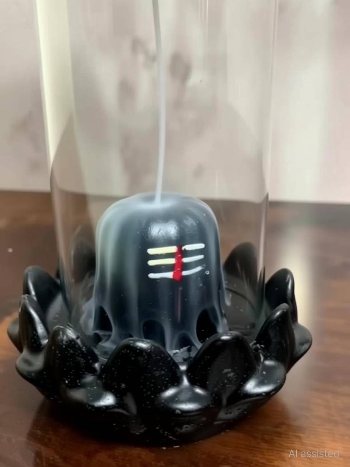 shivay Shivling Incense Backflow Smoke Fountain 20cm - Image 3